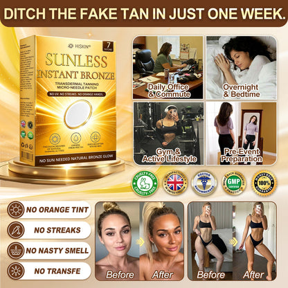 𝑶𝒇𝒇𝒊𝒄𝒊𝒂𝒍 𝑺𝒕𝒐𝒓𝒆 | ☀️☀️ 𝐇𝐢𝐬𝐤𝐢𝐧® 𝐒𝐮𝐧𝐥𝐞𝐬𝐬 𝐈𝐧𝐬𝐭𝐚𝐧𝐭 𝐁𝐫𝐨𝐧𝐳𝐞 𝐓𝐚𝐧𝐧𝐢𝐧𝐠 𝐌𝐢𝐜𝐫𝐨𝐧𝐞𝐞𝐝𝐥𝐞 𝐏𝐚𝐭𝐜𝐡 🇬🇧 (𝐉𝐮𝐬𝐭 𝐨𝐧𝐜𝐞 𝐚 𝐝𝐚𝐲) 𝐕𝐢𝐬𝐢𝐛𝐥𝐞 𝐁𝐫𝐨𝐧𝐳𝐞 𝐆𝐥𝐨𝐰 𝐢𝐧 𝟕 𝐃𝐚𝐲𝐬 ✅ 𝐍𝐨 𝐔𝐕, 𝐍𝐨 𝐎𝐫𝐚𝐧𝐠𝐞, 𝐍𝐨 𝐒𝐭𝐫𝐞𝐚𝐤𝐬, 𝐍𝐨 𝐃𝐇𝐀, 𝐍𝐨 𝐌𝐞𝐬𝐬.